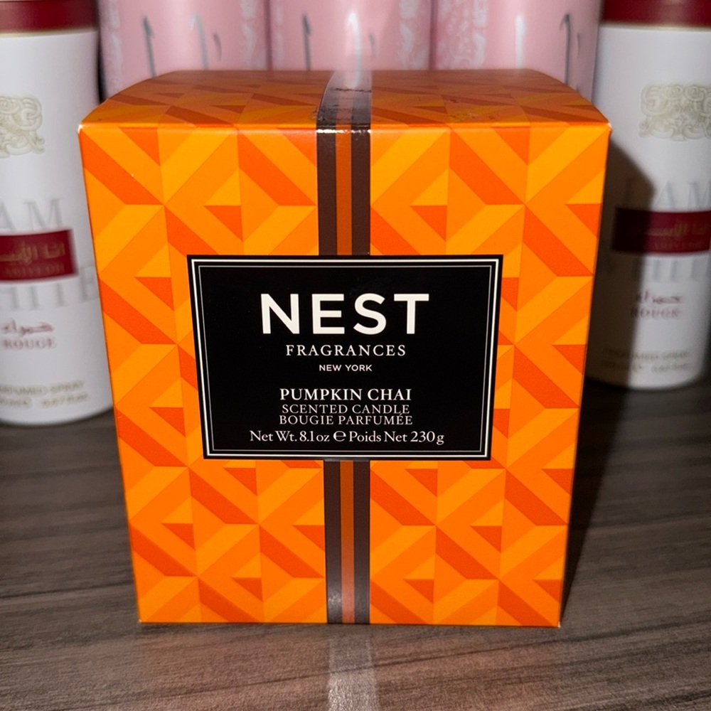 Nest Pumpkin Chai Scented Candle Bougie Parfumee - BNIB | Not Used | Comes As Is